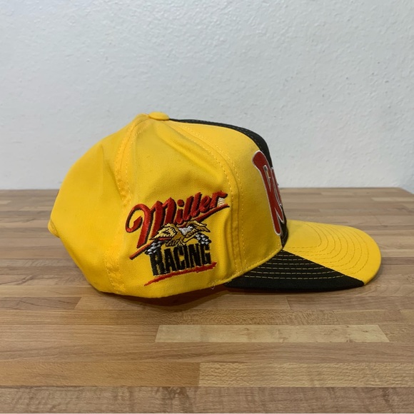 Vintage NASCAR Miller Racing Rusty Wallace #2 Adjustable Snap Back Adult Hat - Picture 4 of 7